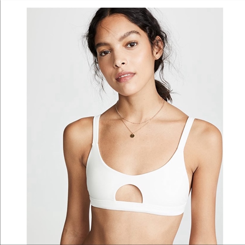 Mikoh Columbia Top & Midori Bikini Thong Bottoms Size Small